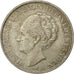Niederlande, Wilhelmina I, 2-1/2 Gulden, 1938, VZ, Silber, KM:165