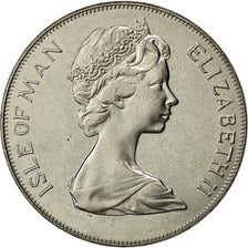 Isola di Man, Elizabeth II, Crown, 1978, Pobjoy Mint, SPL, Rame-nichel, KM:43
