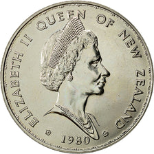 New Zealand, Elizabeth II, Dollar, 1980, MS(63), Copper-nickel, KM:49