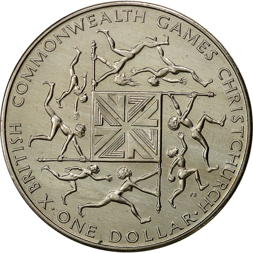 Neuseeland, Elizabeth II, Dollar, 1974, UNZ, Copper-nickel, KM:44