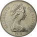 Santa Elena, Elizabeth II, 25 Pence, Crown, 1978, Pobjoy Mint, SC, Cobre -