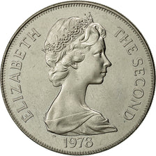 Tristan Da Cunha, Elizabeth II, Crown, 1978, Pobjoy Mint, UNZ, Copper-nickel
