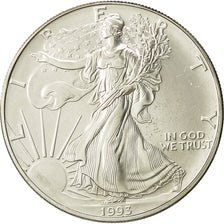 Stati Uniti, Dollar, 1993, U.S. Mint, Philadelphia, FDC, Argento, KM:273