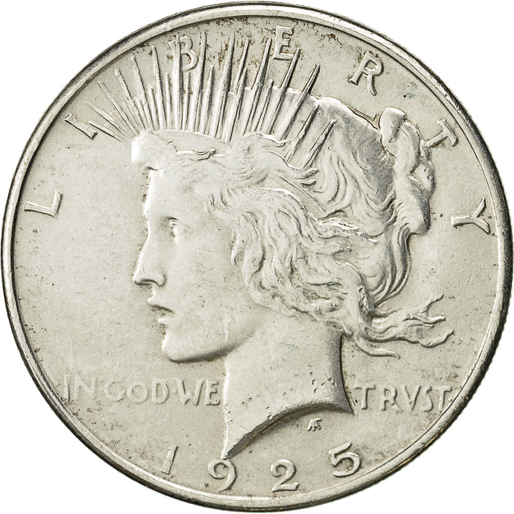 Stati Uniti, Peace Dollar, Dollar, 1925, U.S. Mint, Philadelphia, SPL-, Argento