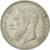 Belgium, Leopold II, 5 Francs, 5 Frank, 1873, EF(40-45), Silver, KM:24
