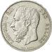 Belgien, Leopold II, 5 Francs, 5 Frank, 1876, SS, Silber, KM:24