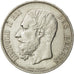 Belgien, Leopold II, 5 Francs, 5 Frank, 1875, SS, Silber, KM:24
