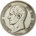 Belgio, Leopold I, 5 Francs, 5 Frank, 1850, MB+, Argento, KM:17