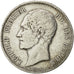 Belgio, Leopold I, 5 Francs, 5 Frank, 1853, MB+, Argento, KM:17