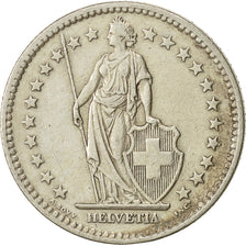 Switzerland, 2 Francs, 1947, Bern, EF(40-45), Silver, KM:21