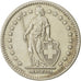 Switzerland, 2 Francs, 1947, Bern, EF(40-45), Silver, KM:21
