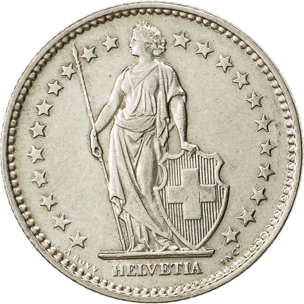 Schweiz, 2 Francs, 1912, Bern, SS+, Silber, KM:21