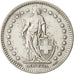 Switzerland, 2 Francs, 1931, Bern, EF(40-45), Silver, KM:21