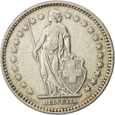 Switzerland, 2 Francs, 1922, Bern, EF(40-45), Silver, KM:21