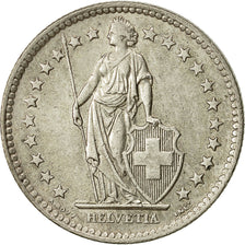 Suiza, 2 Francs, 1964, Bern, MBC, Plata, KM:21