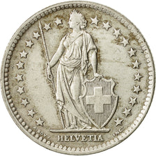 Svizzera, 2 Francs, 1964, Bern, BB, Argento, KM:21