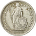 Svizzera, 2 Francs, 1964, Bern, BB, Argento, KM:21