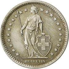 Schweiz, 2 Francs, 1961, Bern, SS, Silber, KM:21