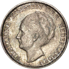 NETHERLANDS, Gulden, 1931, KM #161.1, AU(55-58), Silver, 28, 10.00