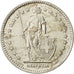 Svizzera, 2 Francs, 1955, Bern, BB+, Argento, KM:21