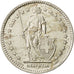 Switzerland, 2 Francs, 1955, Bern, AU(50-53), Silver, KM:21