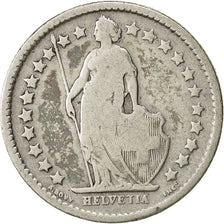 Switzerland, 1/2 Franc, 1898, Bern, VF(20-25), Silver, KM:23