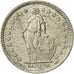 Svizzera, 1/2 Franc, 1958, Bern, BB, Argento, KM:23