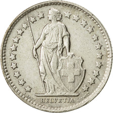 Suiza, 1/2 Franc, 1950, Bern, MBC, Plata, KM:23