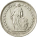 Suiza, 1/2 Franc, 1950, Bern, MBC, Plata, KM:23