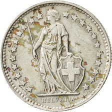 Svizzera, 1/2 Franc, 1953, Bern, BB, Argento, KM:23