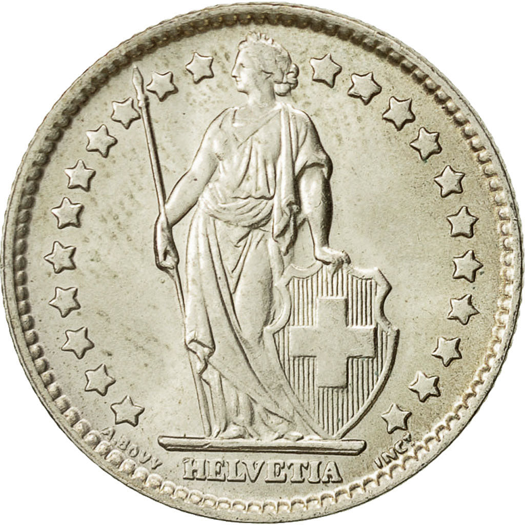 Suiza, Franc, 1963, Bern, EBC, Plata, KM:24