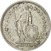 Suiza, Franc, 1958, Bern, MBC, Plata, KM:24