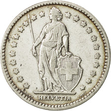 Svizzera, Franc, 1908, Bern, BB, Argento, KM:24