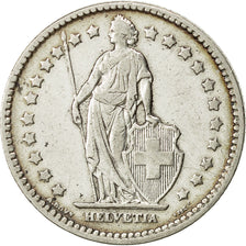 Suiza, Franc, 1908, Bern, MBC, Plata, KM:24
