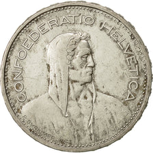 Svizzera, 5 Francs, 1933, Bern, MB, Argento, KM:40
