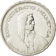 Suiza, 5 Francs, 1954, Bern, BC+, Plata, KM:40