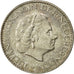 Niederlande, Juliana, Gulden, 1966, SS+, Silber, KM:184