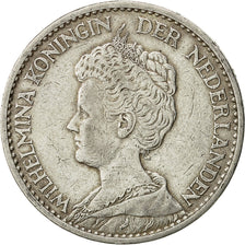 Paesi Bassi, Wilhelmina I, Gulden, 1914, BB, Argento, KM:148