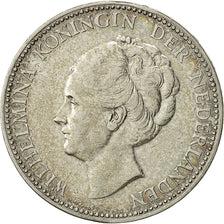 Niederlande, Wilhelmina I, Gulden, 1922, SS, Silber, KM:161.1
