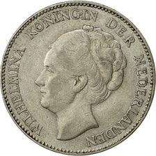 Paesi Bassi, Wilhelmina I, Gulden, 1924, BB, Argento, KM:161.1