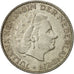 Niederlande, Juliana, Gulden, 1955, SS, Silber, KM:184