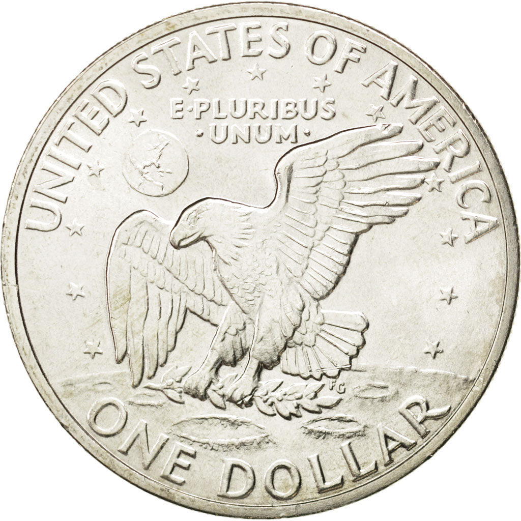 UNITED STATES, Eisenhower Dollar, Dollar, 1971, U.S. Mint, KM #203a, MS(63),...