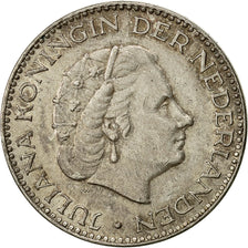 Niederlande, Juliana, Gulden, 1954, SS, Silber, KM:184