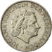 Paesi Bassi, Juliana, Gulden, 1958, BB, Argento, KM:184