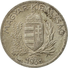 Hungary, Pengo, 1938, Budapest, EF(40-45), Silver, KM:510
