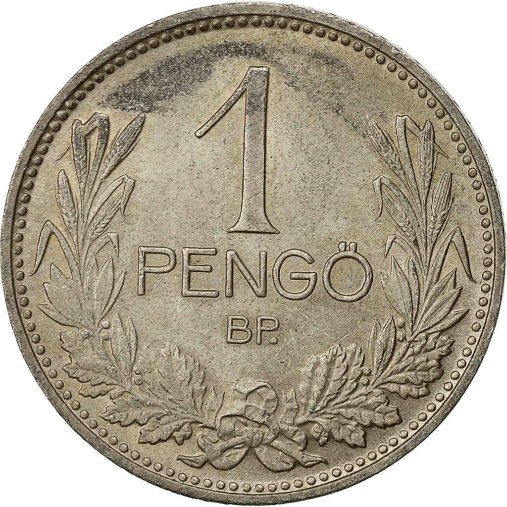 Hungary, Pengo, 1938, Budapest, EF(40-45), Silver, KM:510