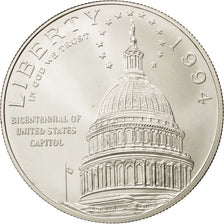 UNITED STATES, Dollar, 1994, U.S. Mint, KM #253, MS(63), Silver, 38.1, 26.68