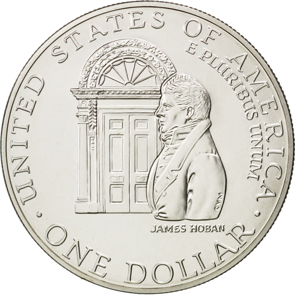 UNITED STATES, Dollar, 1992, U.S. Mint, KM #236, MS(63), Silver, 38.1, 26.86