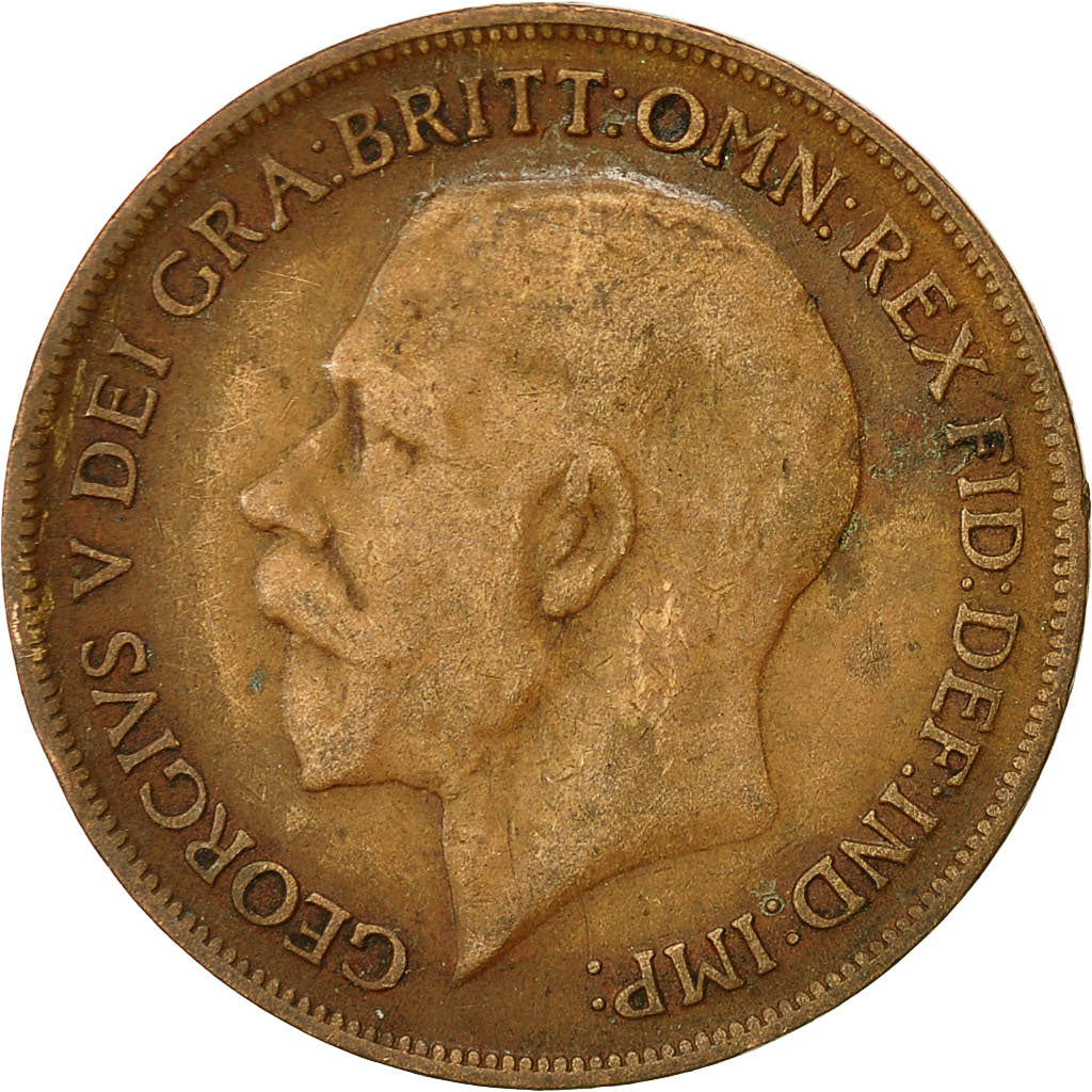 Grande-Bretagne, George V, Penny, 1920, B+, Bronze, KM:810