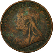 Gran Bretagna, Victoria, Penny, 1899, B, Bronzo, KM:790